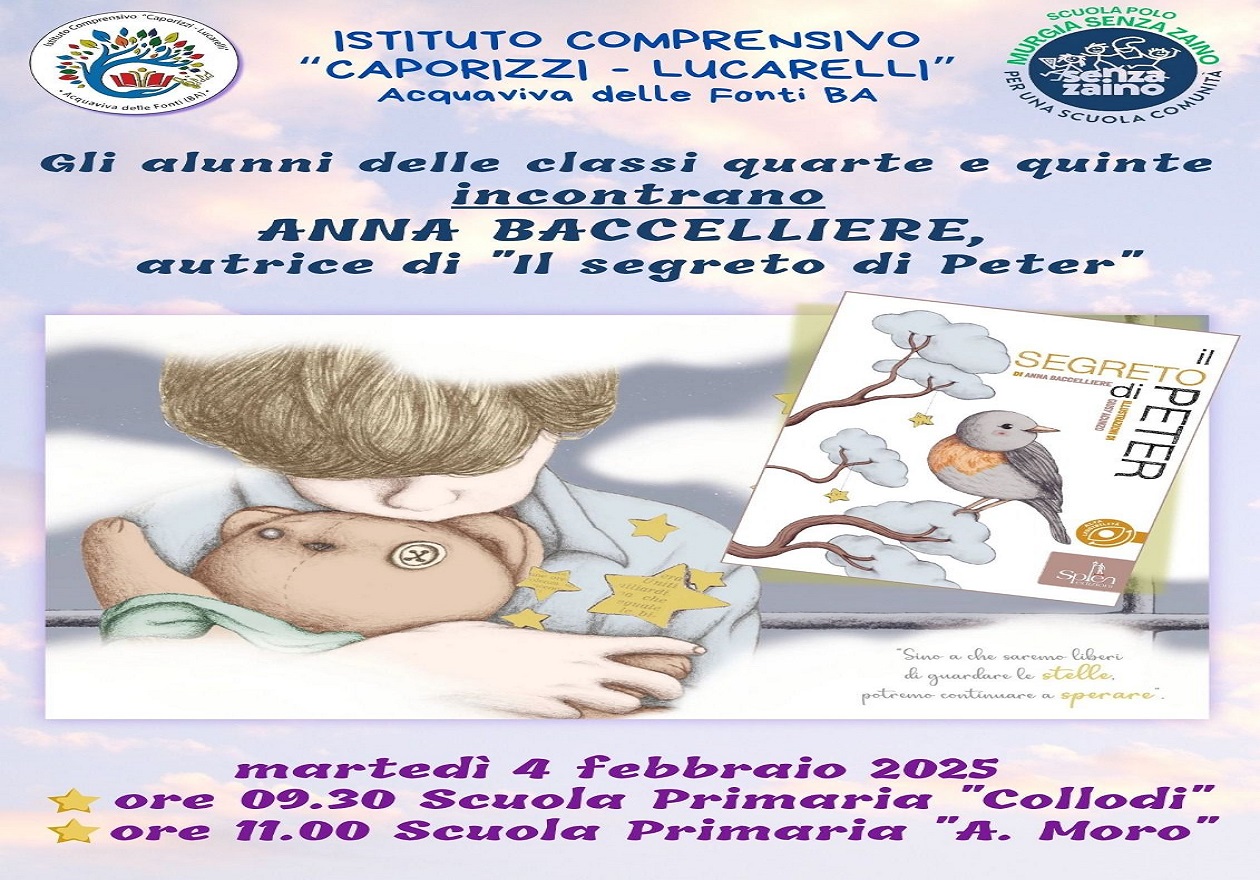 Il segreto di Peter: la Shoah raccontata ai bambini ad Acquaviva