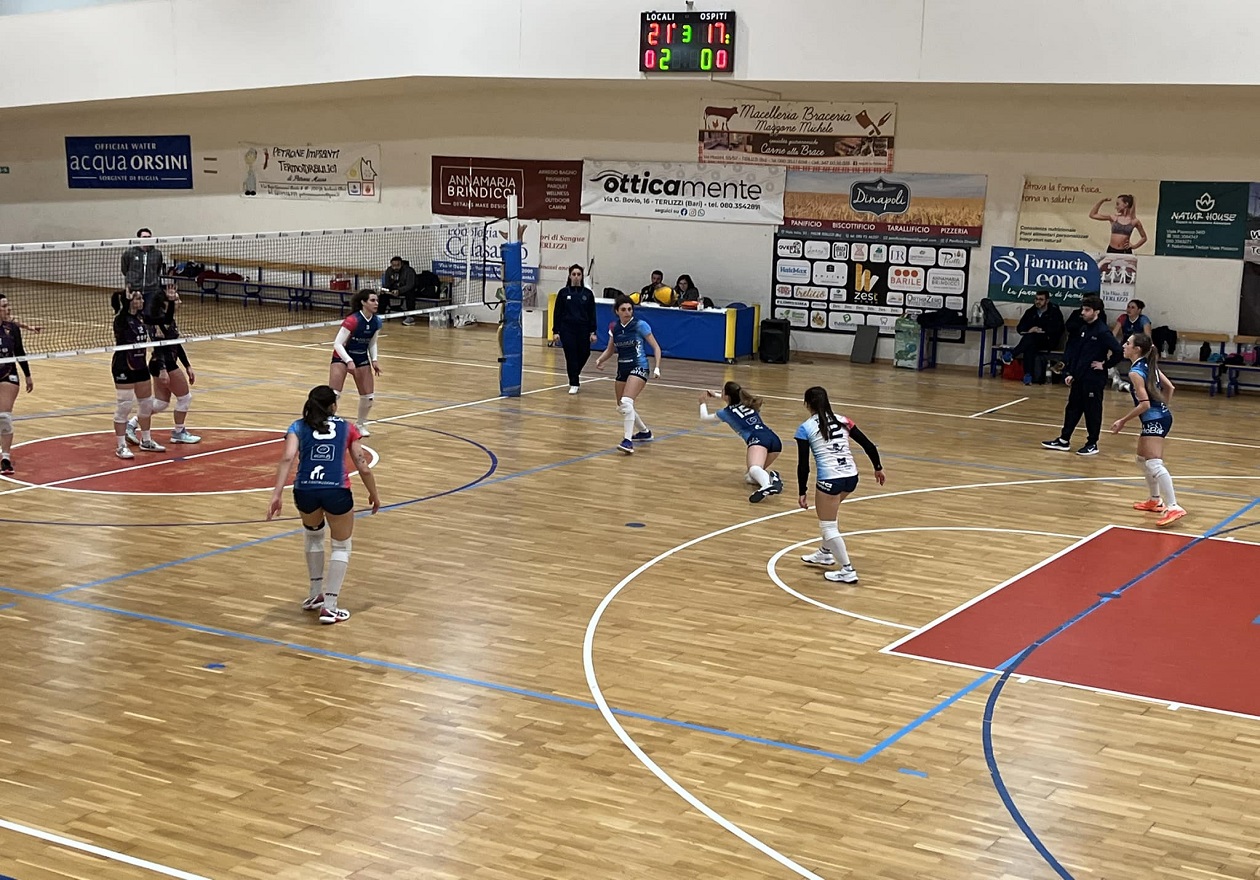 Volleyup Sconfitta dalla Capolista Zest Terlizzi