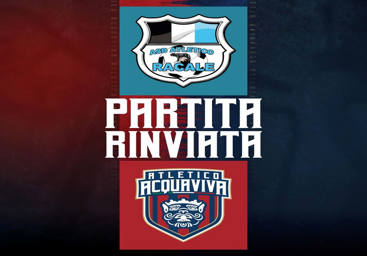 Rinviata la Gara tra Atletico Racale e Atletico Acquaviva