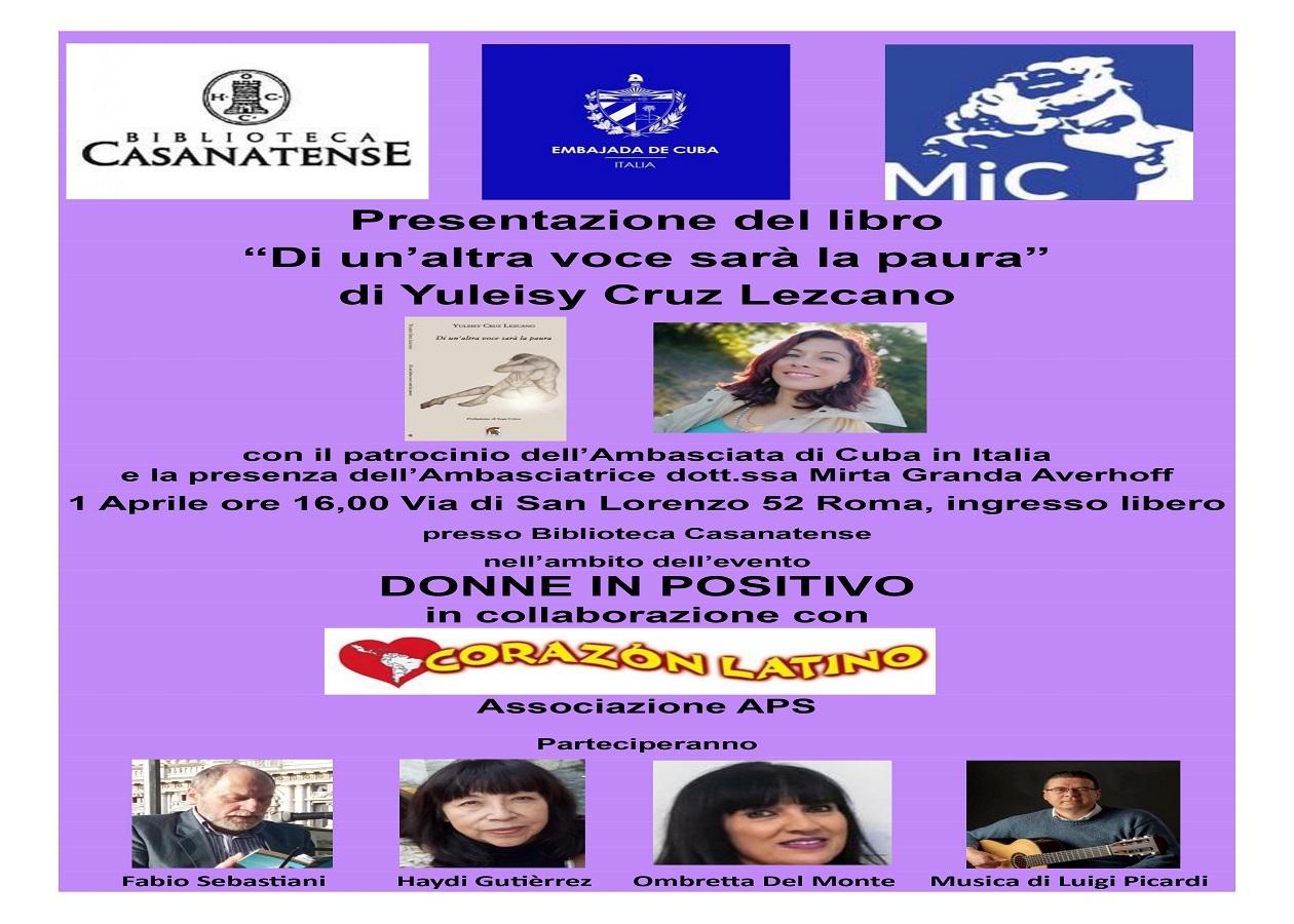 Evento Culturale “Donna in Positivo”
