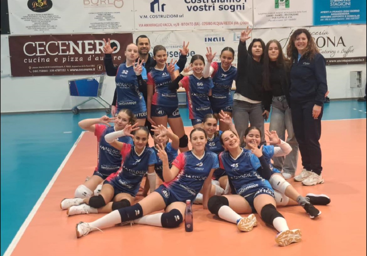 VolleyUp&VM Costruzioni Under 13: Prima Vittoria in Campionato