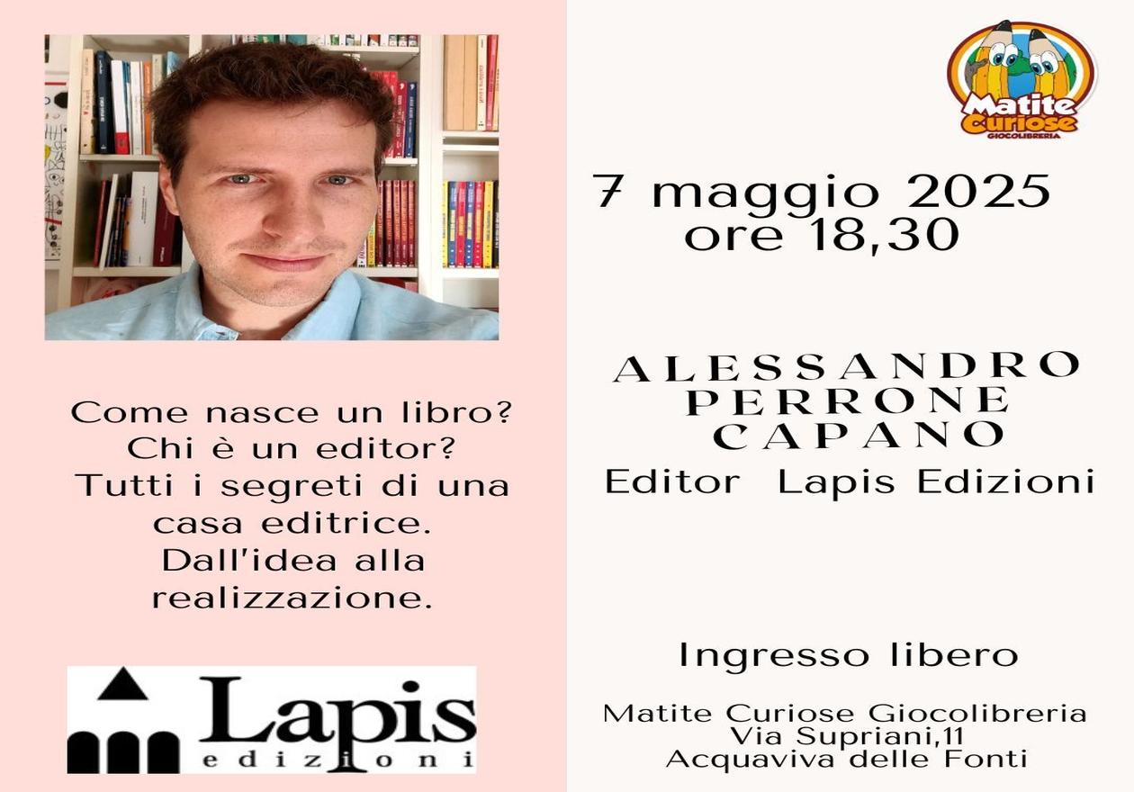 Acquaviva: Incontro con Alessandro Perrone Capano