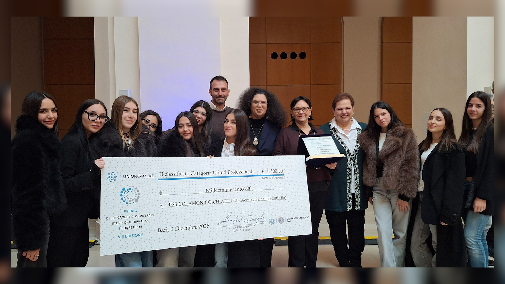 Risultato eccellente per le studentesse dell’Istituto Superiore “Colamonico-Chiarulli”