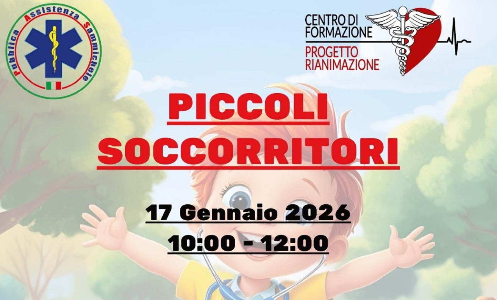 Educare al primo soccorso: il corso “Piccoli Soccorritori”