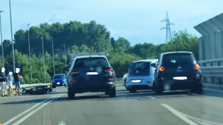 Acquaviva delle Fonti – Incidente nei pressi dell’ospedale Miulli, ferito un motociclista