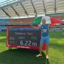 Atletica pugliese sul podio d’Italia: brilla anche Acquaviva con Stefano Tarì